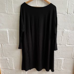 Eileen fisher long sleeved shift dress